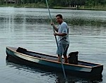 14 Square stern canoe
